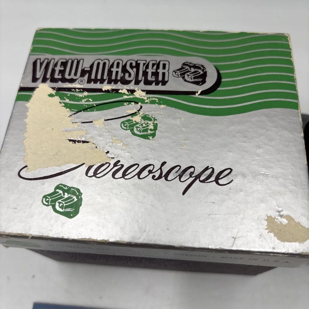 Vintage Sawyer's View-Master Model C Bakelite 1950s Boxed Set w/11 Reels & Box